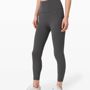 Lululemon Zone In Tights Charcoal Black